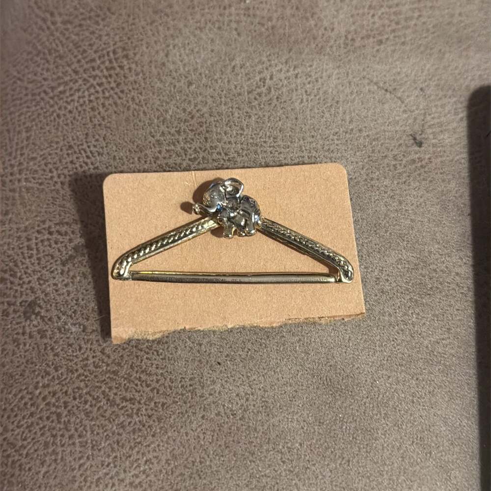 Elephant on a Hanger Lapel Pin. #9